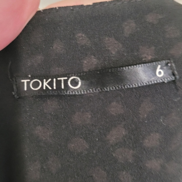 Tokito cowl neck dress AU 6 - Picture 4 of 6